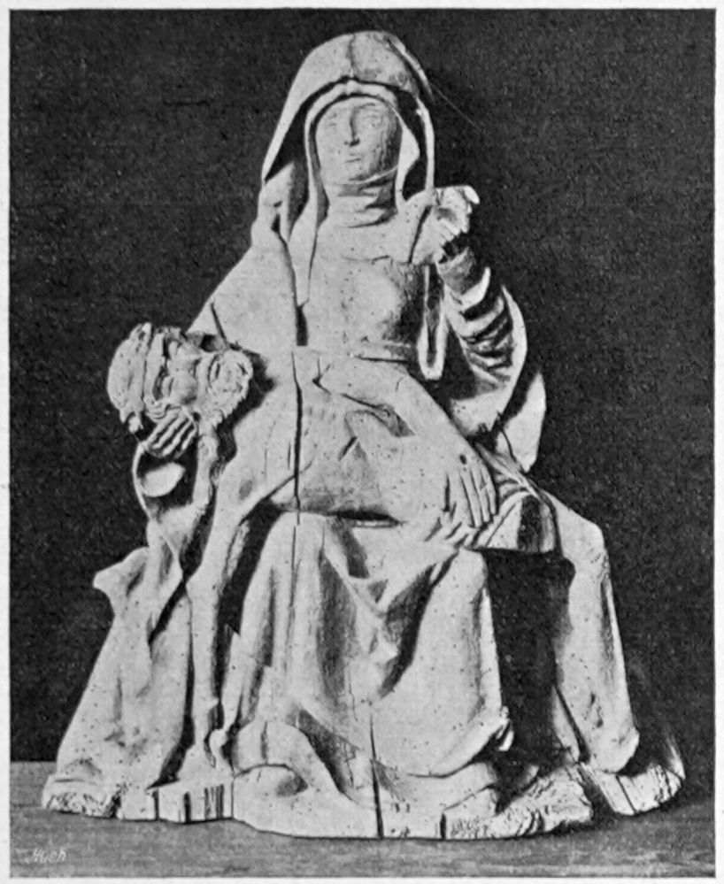 Abbildung 174. Lüerdissen, Maria beweint Christi Leichnam.
